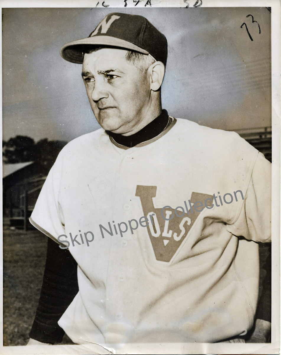 Rollie Hemsley Managed Nashville In 1949 - Baseball In Nashville