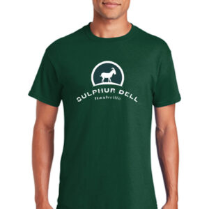 Sulphur Dell Goat Tee (Forest Green)